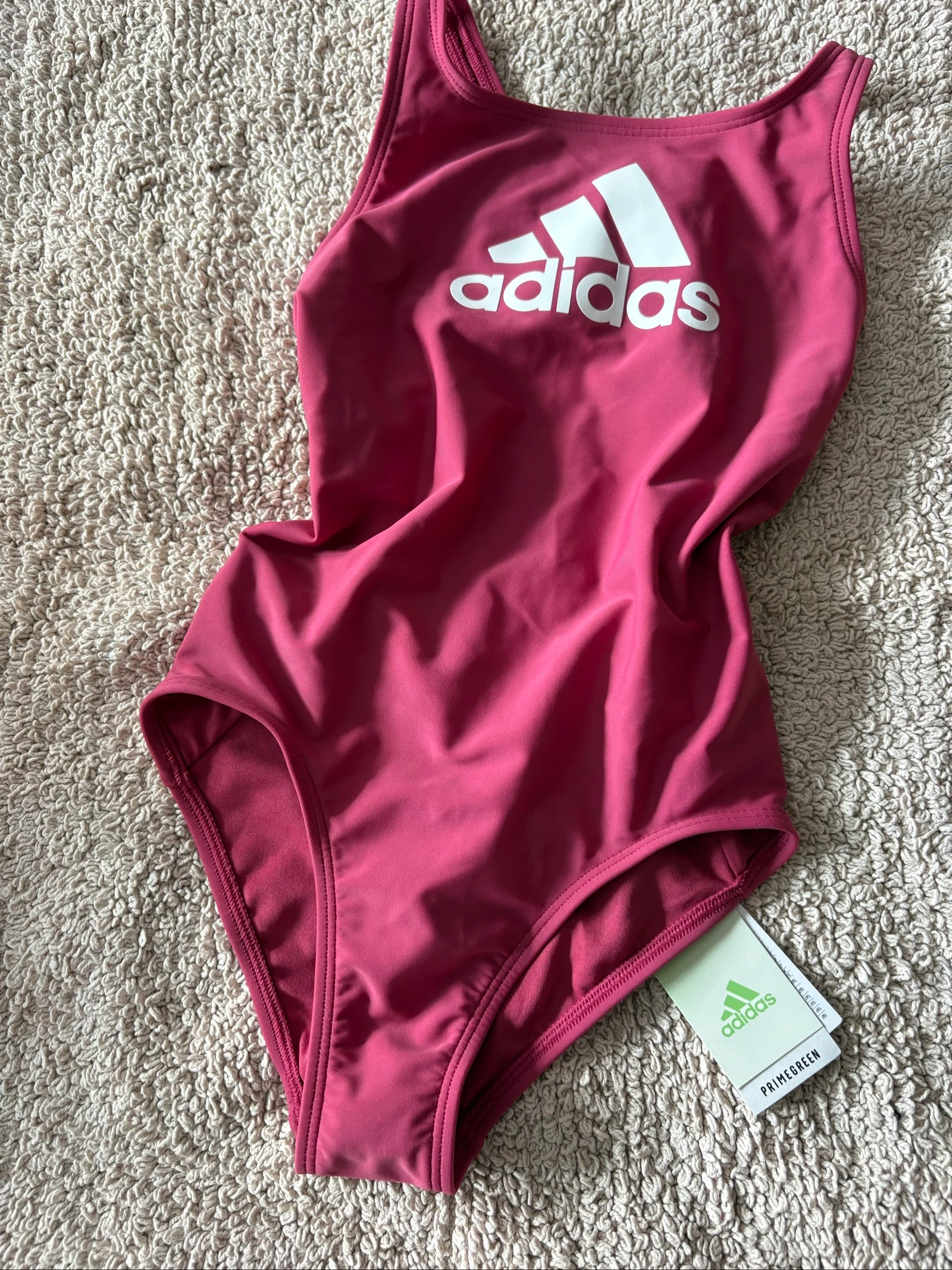 Biquíni adidas para meninas 9-10 anos 140 cm rosa fúcsia natação novo – photo 2